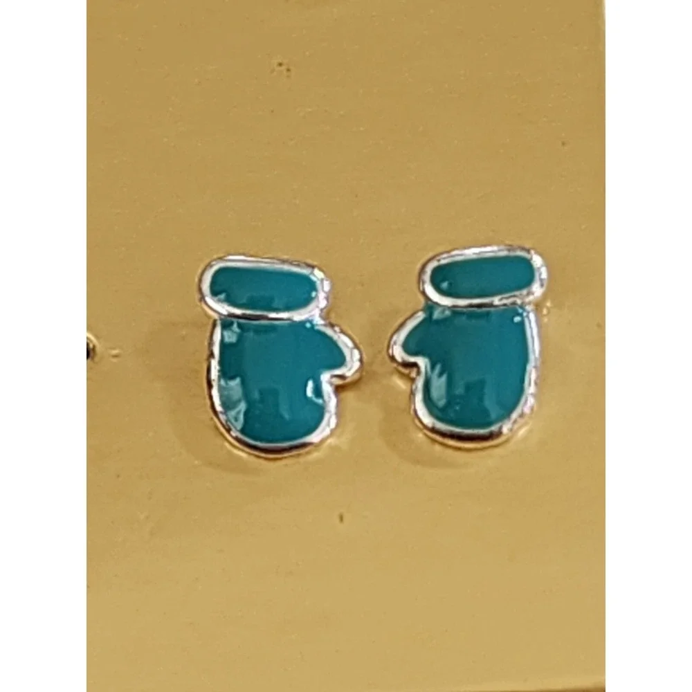 Vtg AVON‎ Earrings 2 Pair Winter Mittens & Frosty The Snowman FREE $HIPPING!!